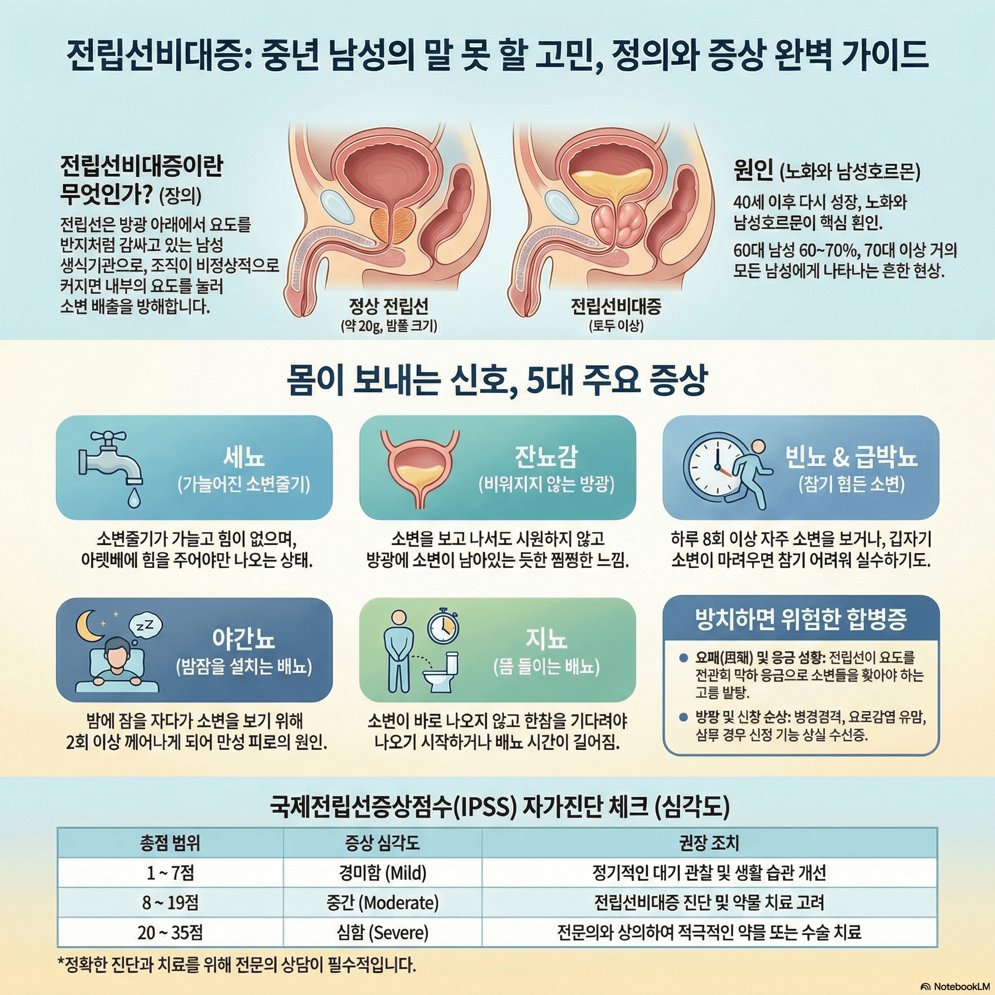 전립선 비대증이 뭐예요?