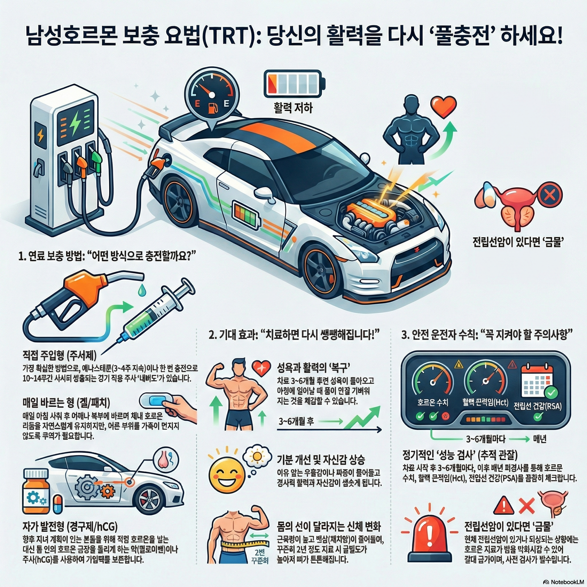 남성갱년기 치료는 어떻게 하나요