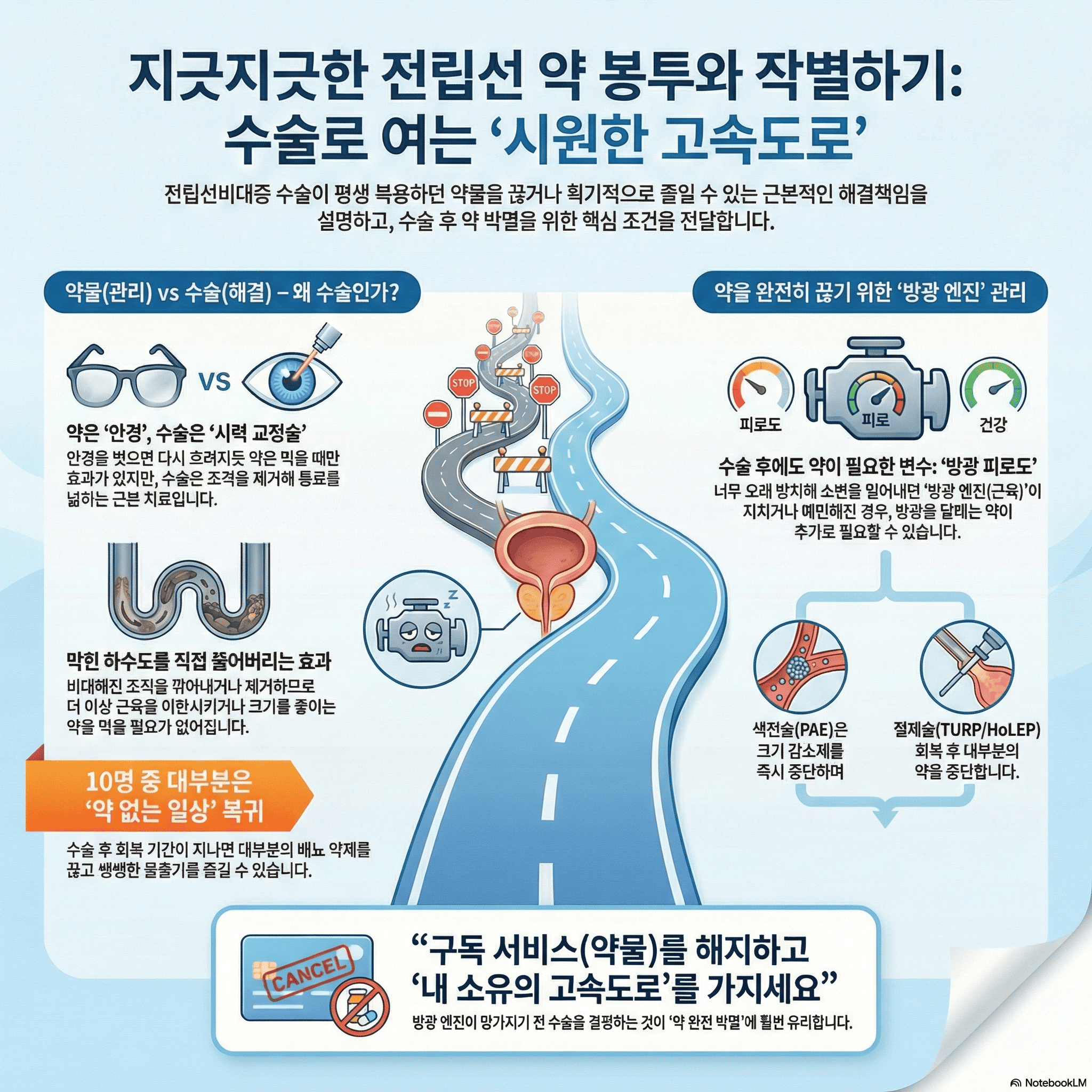 수술 후 약물 중단 여부와 안전한 방법에 대한 전문가 가이드.