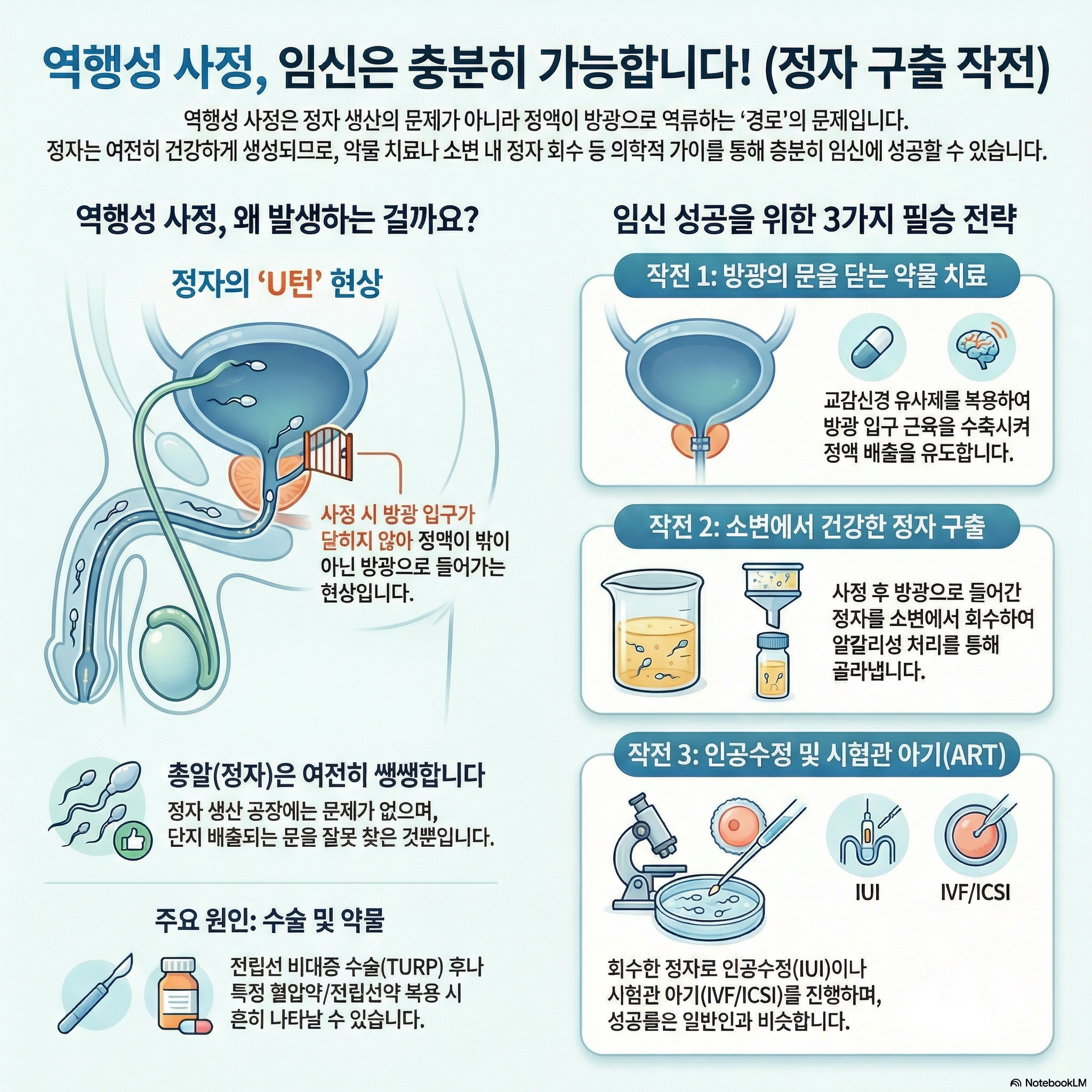 역행성 사정이 생겨도 임신이 가능할까요?
